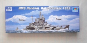 TRUMPETER 1/700 05764 HMS RENOWN 1942